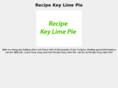 recipekeylimepie.com