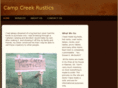 campcreekrustics.com