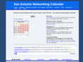 sanantonionetworkingcalendar.com