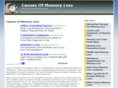 causesofmemoryloss.com