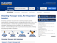 cleaningmanagerjobs.com