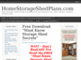 homestorageshedplans.com