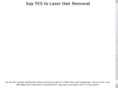 sayyestolaserhairremoval.com