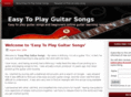 easyplayguitarsongs.net