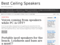 bestceilingspeakers.com