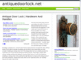 antiquedoorlock.net