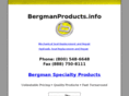 bergmanproducts.info