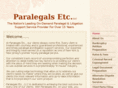 paralegals-etc.com