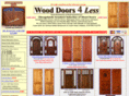 wooddoors4less.com