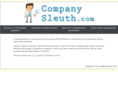 companysleuth.com