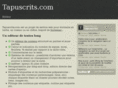 tapuscrits.com