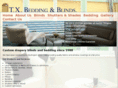 txbeddingandblinds.com