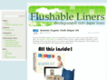 flushableliners.com