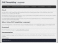 phptemplatinglanguage.com
