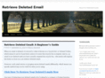 retrievedeletedemail.com