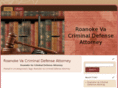 roanokevacriminaldefenseattorney.com
