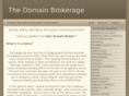 thedomainbrokerage.com