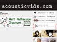 acousticvids.com