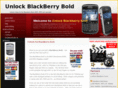 unlockblackberrybold.com