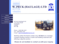 wpeckhaulage.com