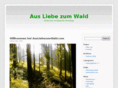 ausliebezumwald.com