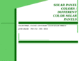 solarpanelcolors.com