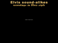 elvis-soundalikes.com