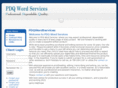 pdqwordservices.com