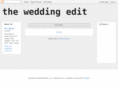 theweddingedit.com