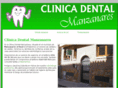 clinicadentalmanzanares.es