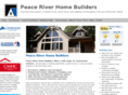peaceriverhomebuilder.com