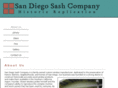 sandiegosashcompany.com