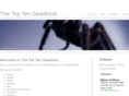 toptendeadliest.com