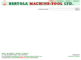 bertolamachinetool.com