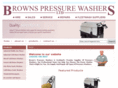 brownspressurewashers.com