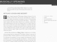 musicallyspeaking.net