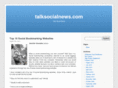talksocialnews.com