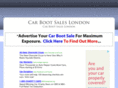 carbootsaleslondon.com