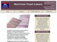 nutritionfoodlabels.com