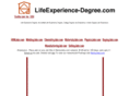 lifeexperience-degree.com