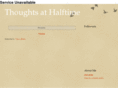 thoughtsathalftime.com