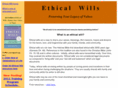 ethicalwill.com