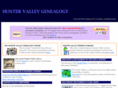 huntervalleygenealogy.com
