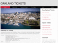 oaklandticket.com