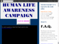 humanlifeawareness.org