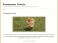 pomeranianchecks.com