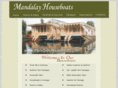 mandalayhouseboats.com