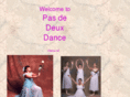 pasdedeuxdance.com