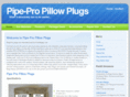 pillowpipeplug.com