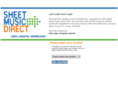 sheetmusicdirect.net